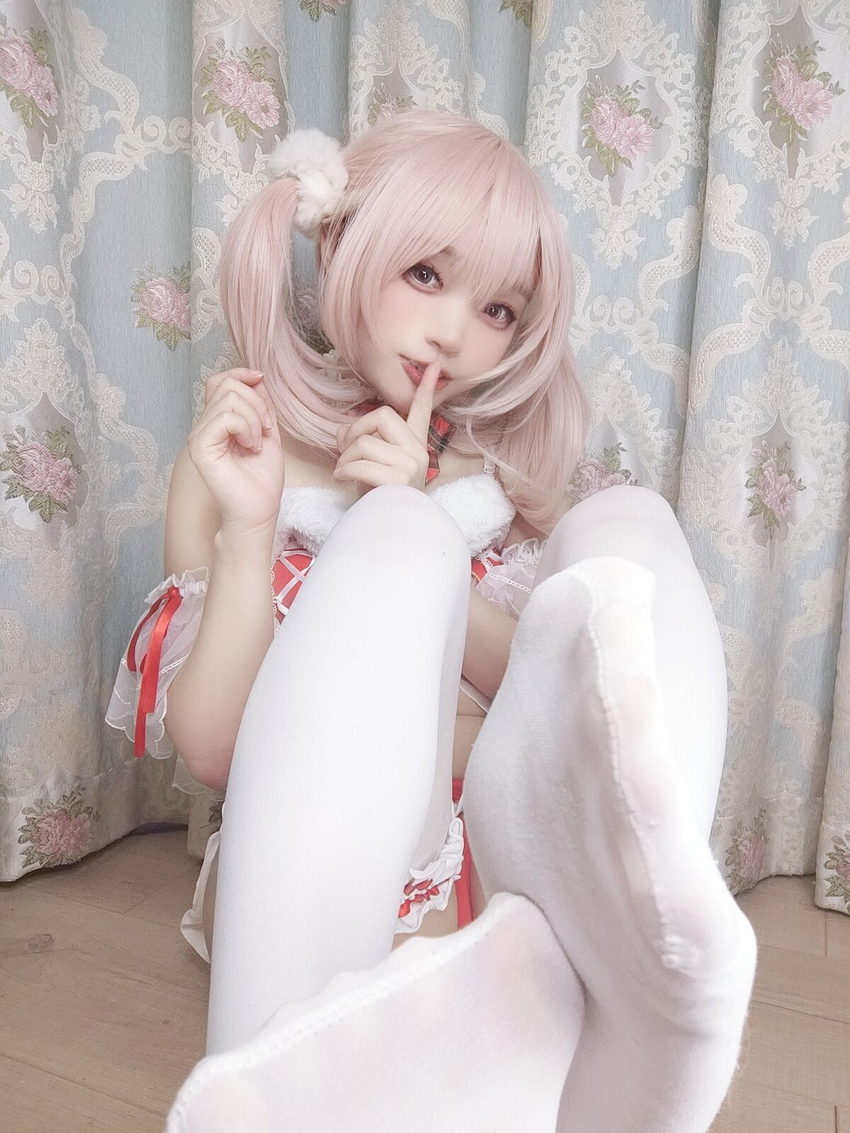 Coser@神沢永莉 平安夜红色分体式 Part1 0034 5725703709.jpg