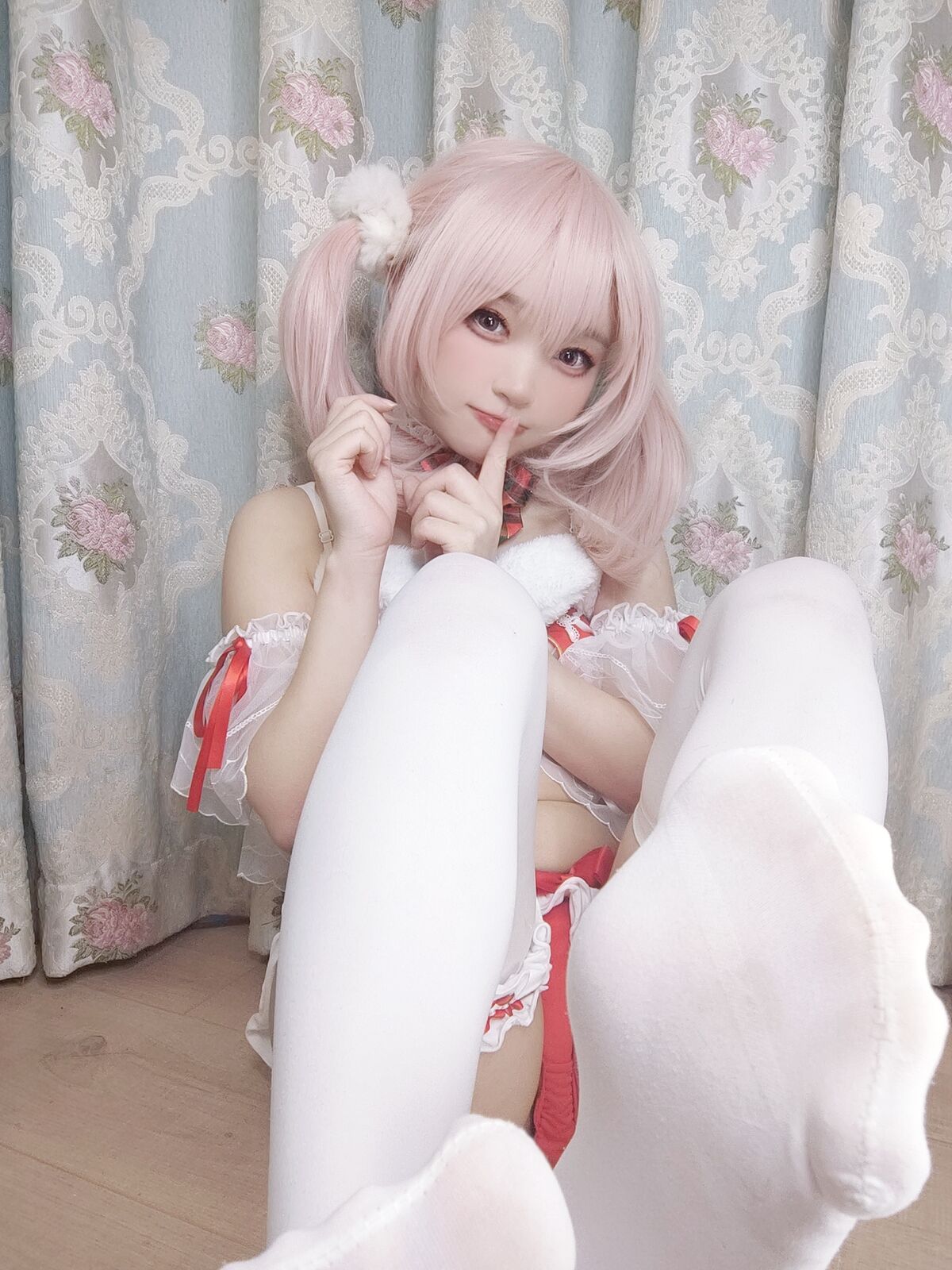 Coser@神沢永莉 平安夜红色分体式 Part1 0035 3480224166.jpg