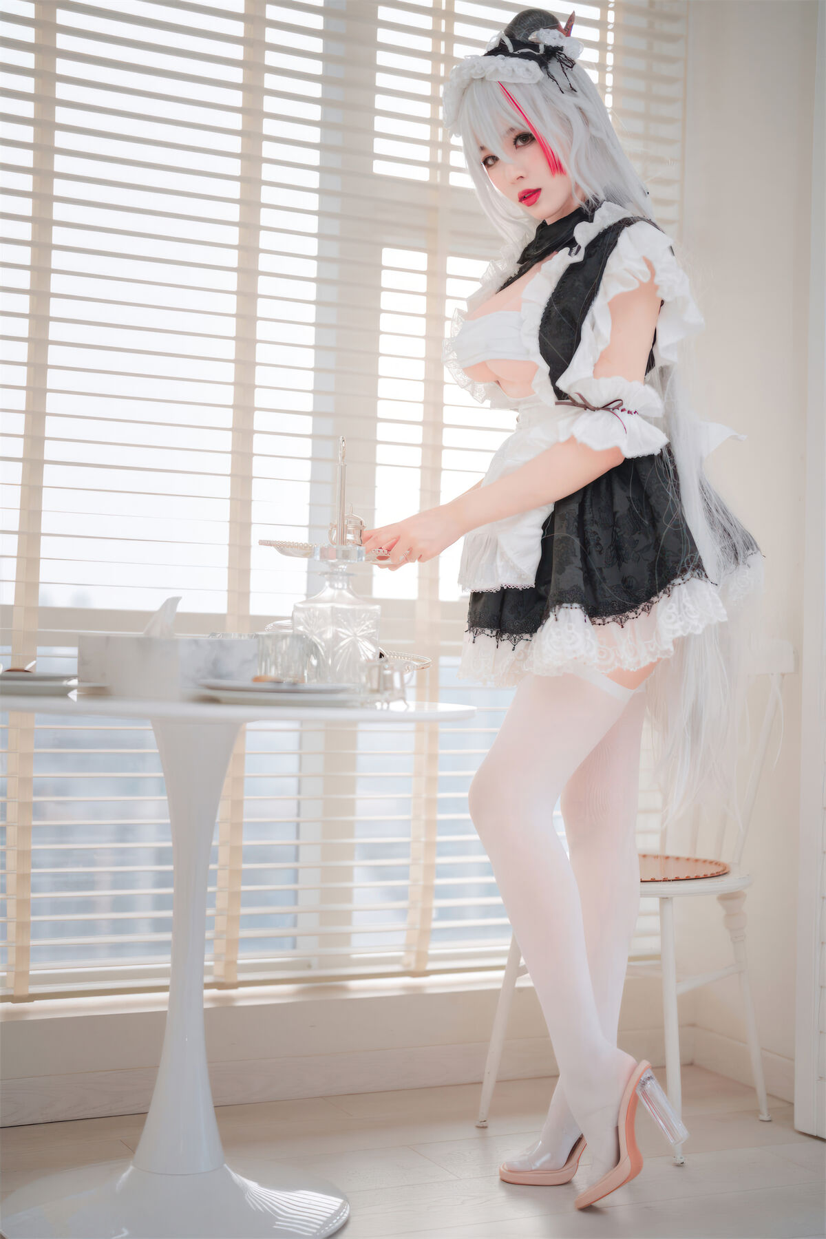 Coser@轩萧学姐 碧蓝航线 埃吉尔女仆 0037 8073816958.jpg