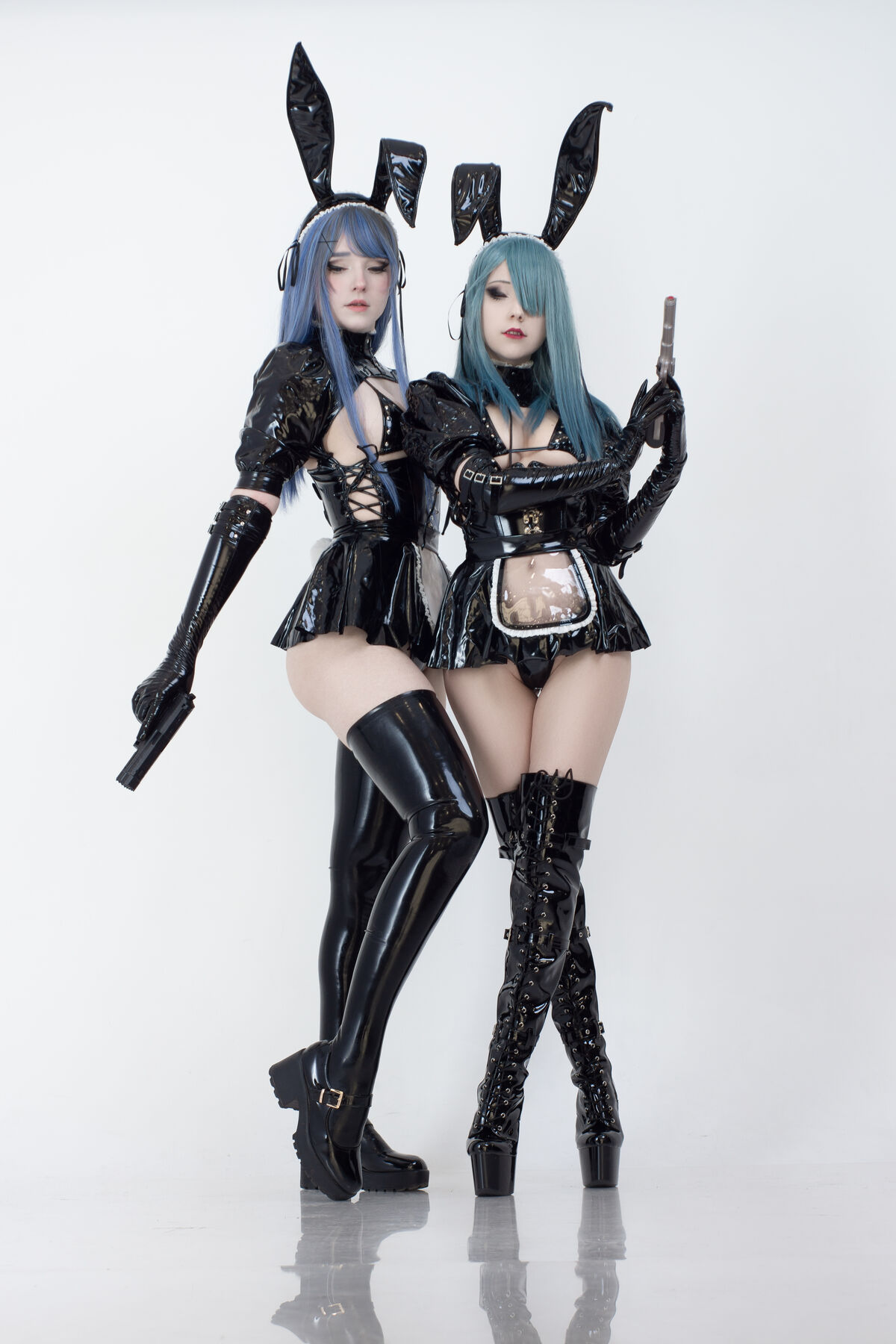 Coser@Candy_Ball Latex Bunny Twins 0022 9234356178.jpg