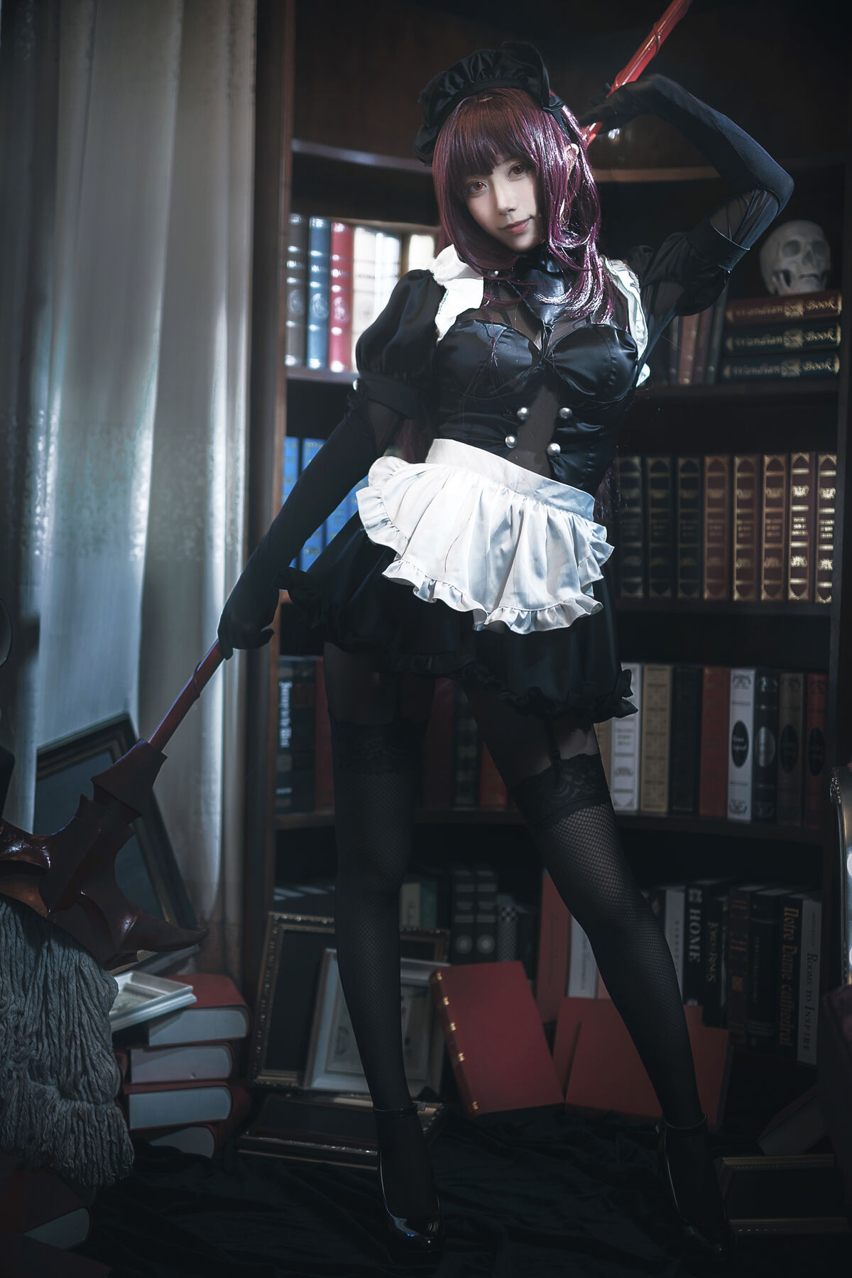 Coser@切切Celia FGO 斯卡哈 女仆 兔女郎 0019 0138984620.jpg