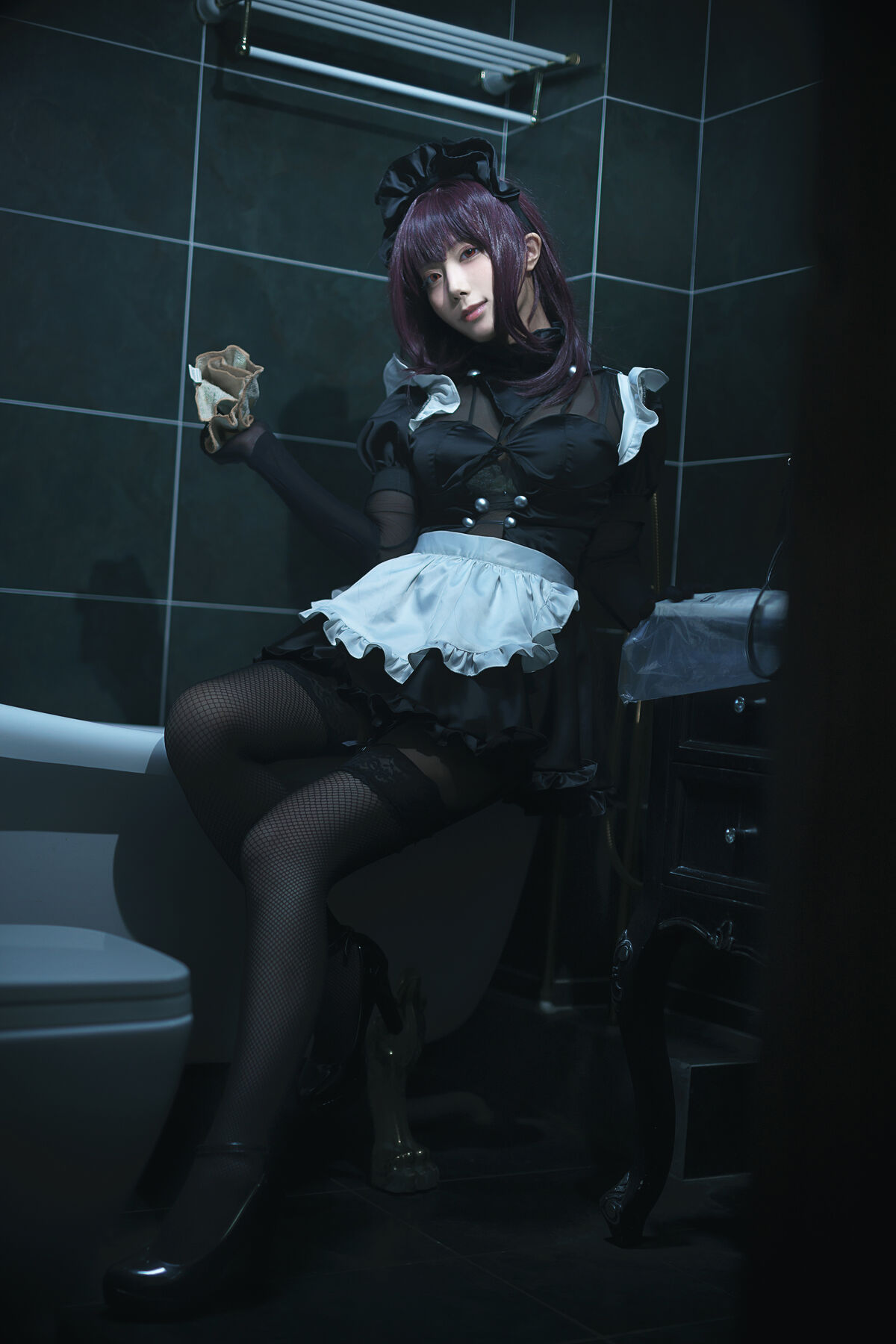 Coser@切切Celia FGO 斯卡哈 女仆 兔女郎 0021 8645769333.jpg