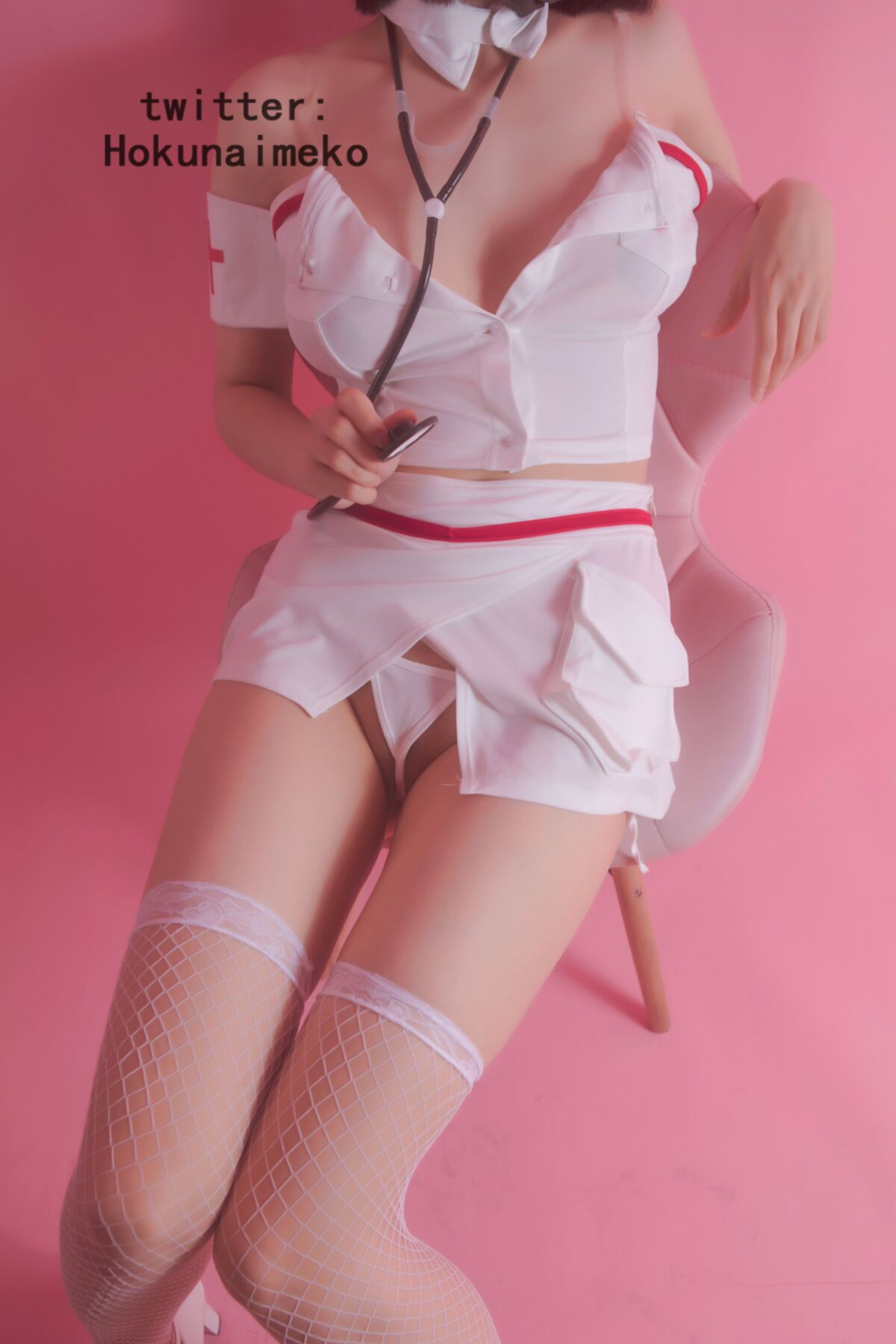 Coser@北乃芽子 Hokunaimeko オリジナルコスプレ 看病してあげるよ 0024 1875090779.jpg