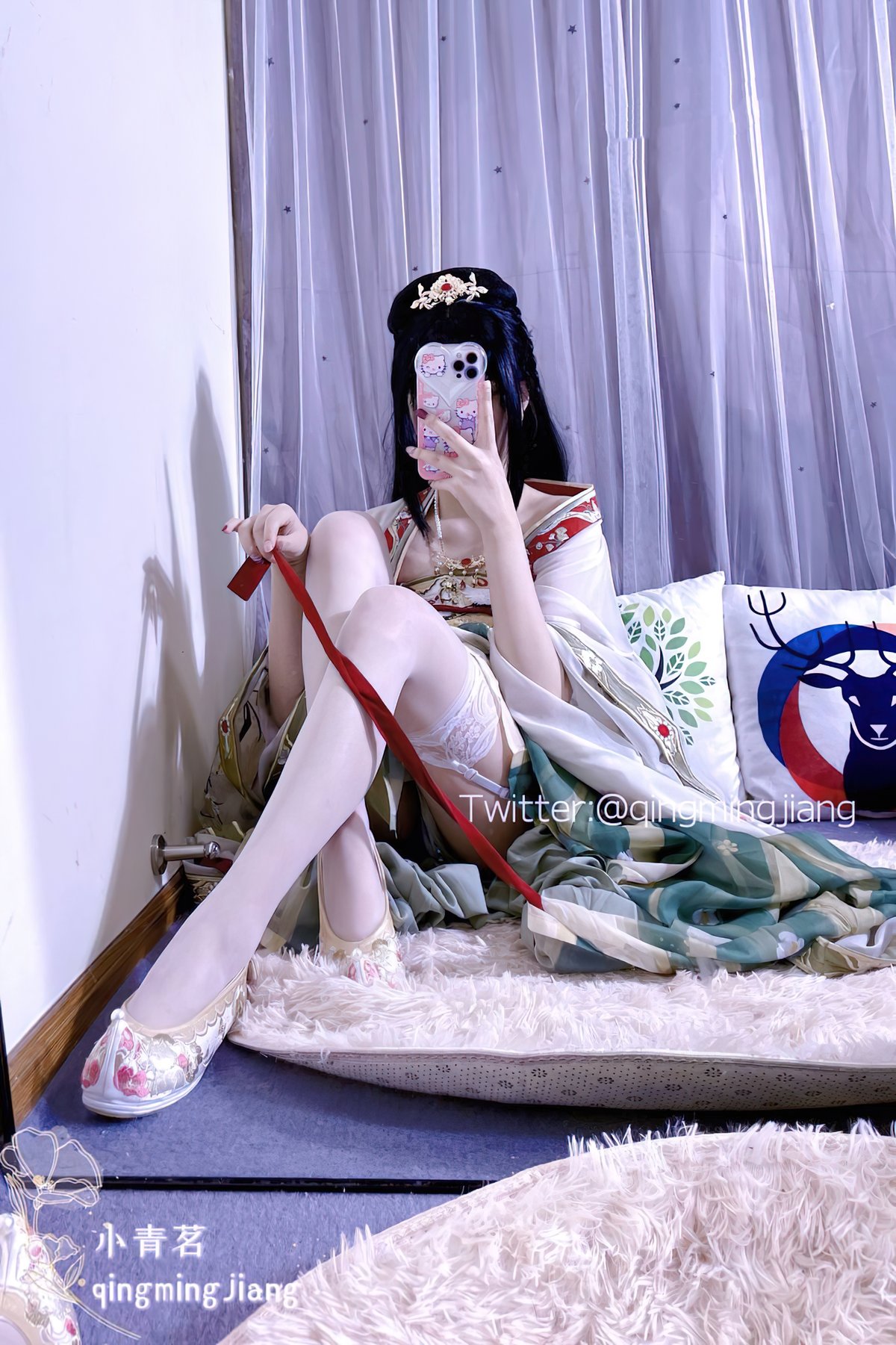 Coser@小青茗 唯美唐装古风下的美妙胴体 0010 1182787741.jpg