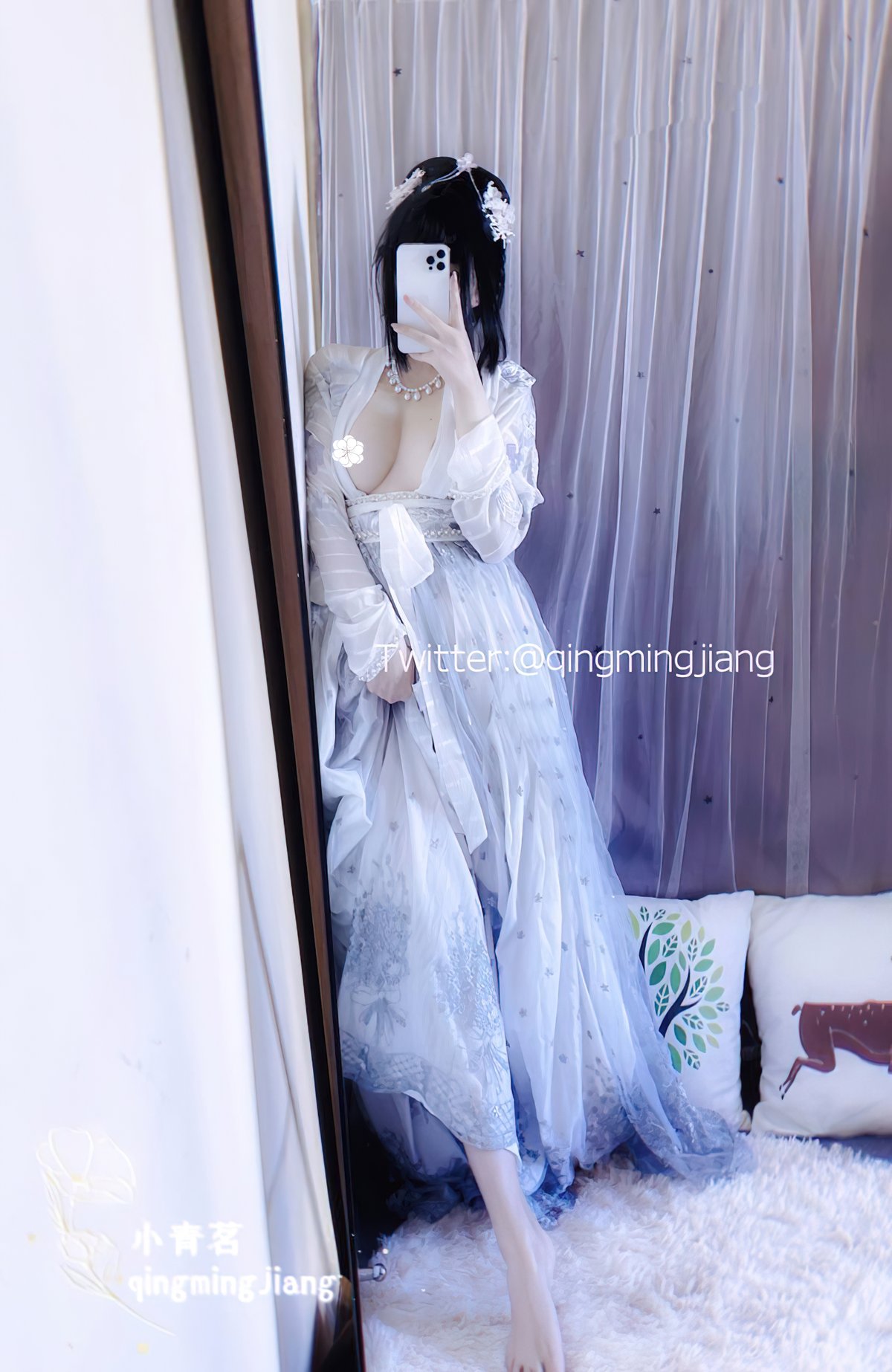 Coser@小青茗 唯美唐装古风下的美妙胴体 0021 9363895045.jpg