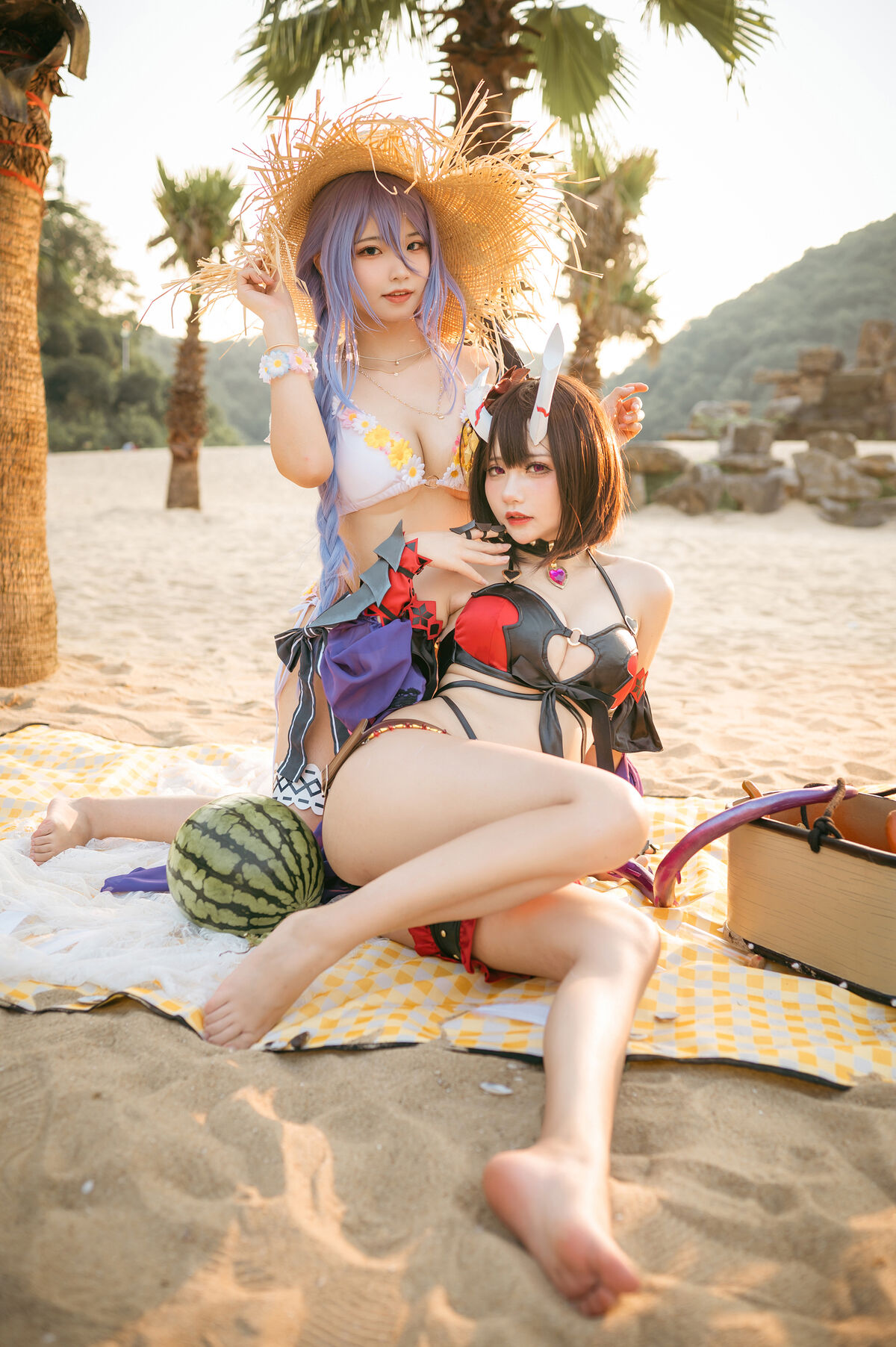 Coser@是一只熊仔吗 And 伊喵君Nya 公主连结 静流x惠理子 0027 9661727523.jpg