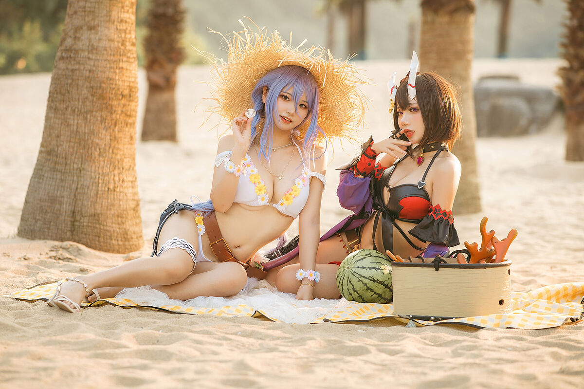 Coser@是一只熊仔吗 And 伊喵君Nya 公主连结 静流x惠理子 0036 6535318393.jpg