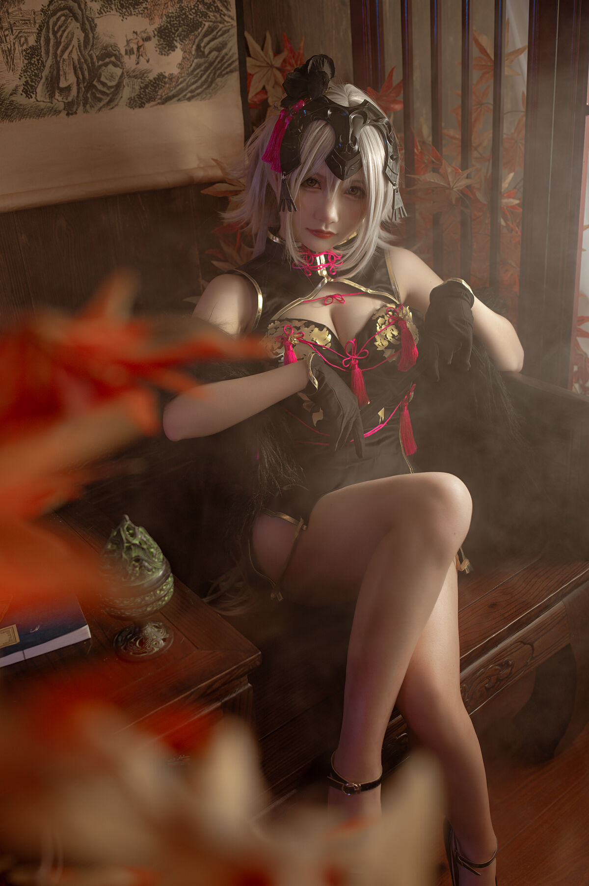 Coser@是一只熊仔吗 黑贞 同人旗袍 0023 7727192988.jpg