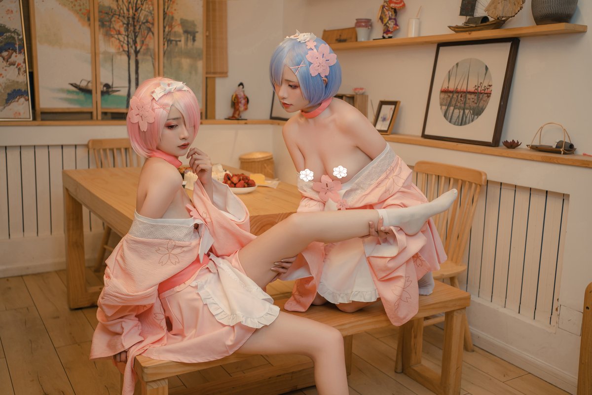 Coser@爆机少女喵小吉 Nekokoyoshi And 金鱼kinngyo 从零开始的女体盛宴 Part2 0010 5715280552.jpg