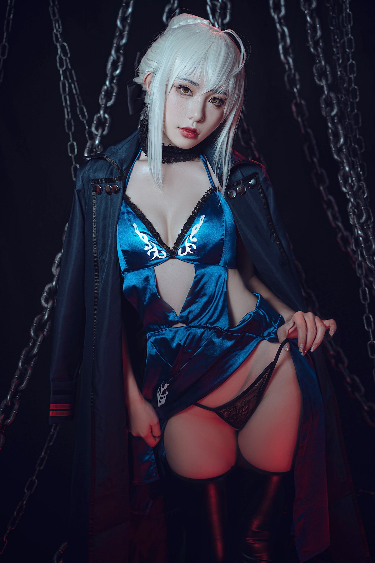 Coser@爆机少女喵小吉 Nekokoyoshi – Fate Stay Night 黑呆 Part1