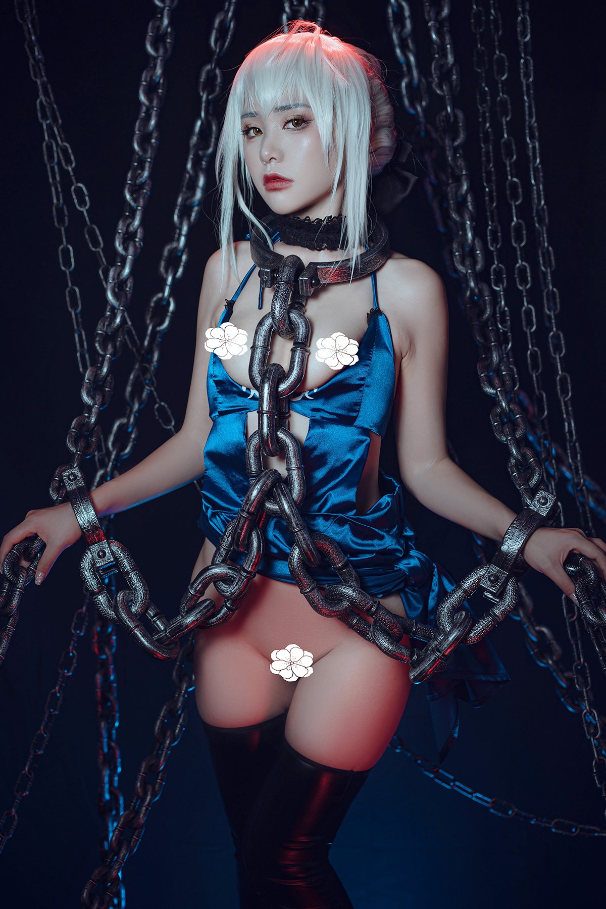 Coser@爆机少女喵小吉 Nekokoyoshi – Fate Stay Night 黑呆 Part2