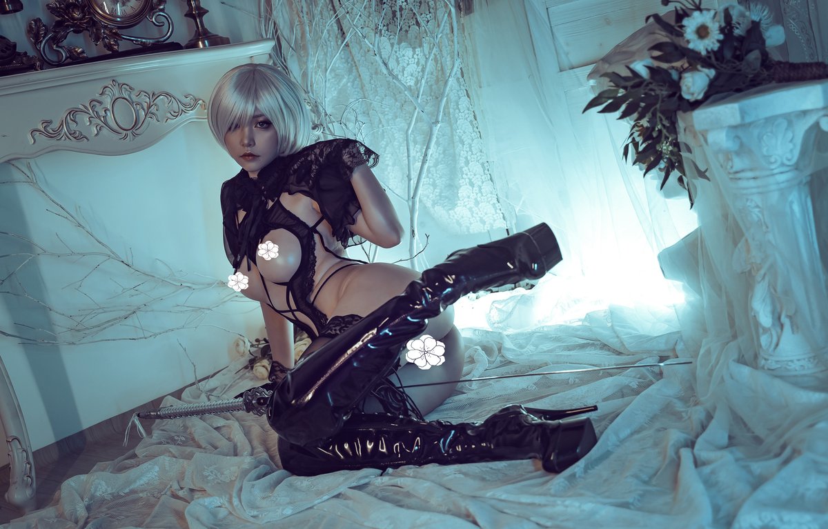 Coser@爆机少女喵小吉 Nekokoyoshi Nier 2B 0017 8384469738.jpg