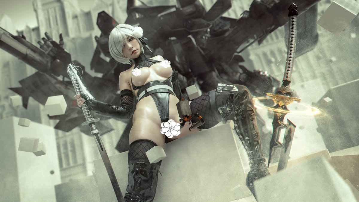 Coser@爆机少女喵小吉 Nekokoyoshi Nier 2B 0038 7434356561.jpg