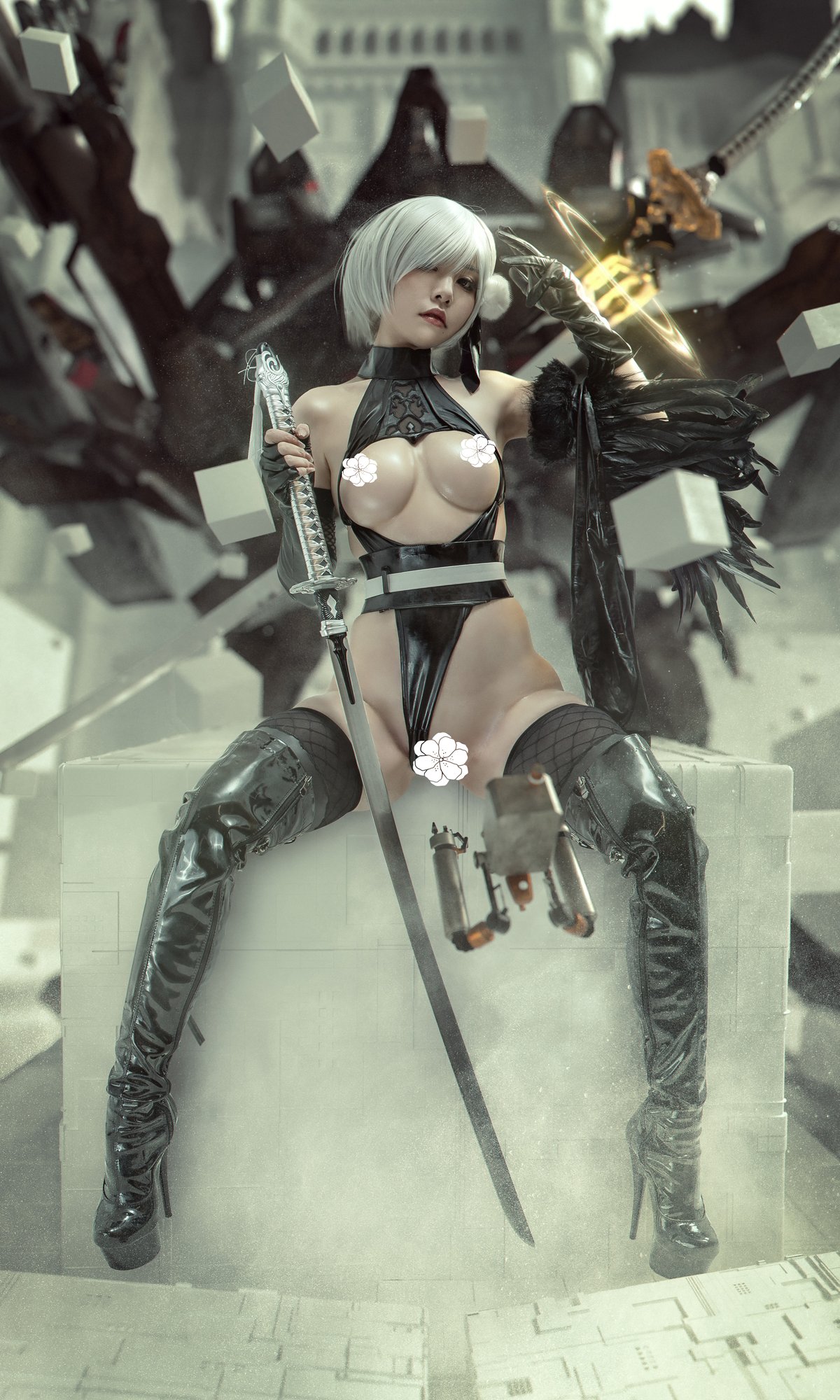 Coser@爆机少女喵小吉 Nekokoyoshi Nier 2B 0039 7548771429.jpg