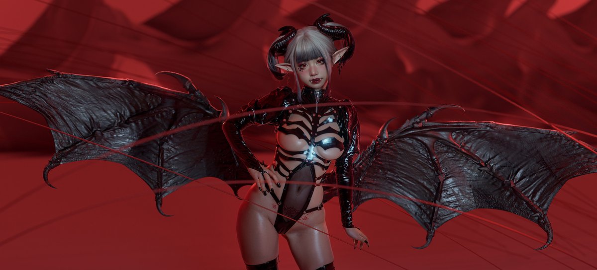 Coser@爆机少女喵小吉 Nekokoyoshi Succubus 0027 8397317694.jpg