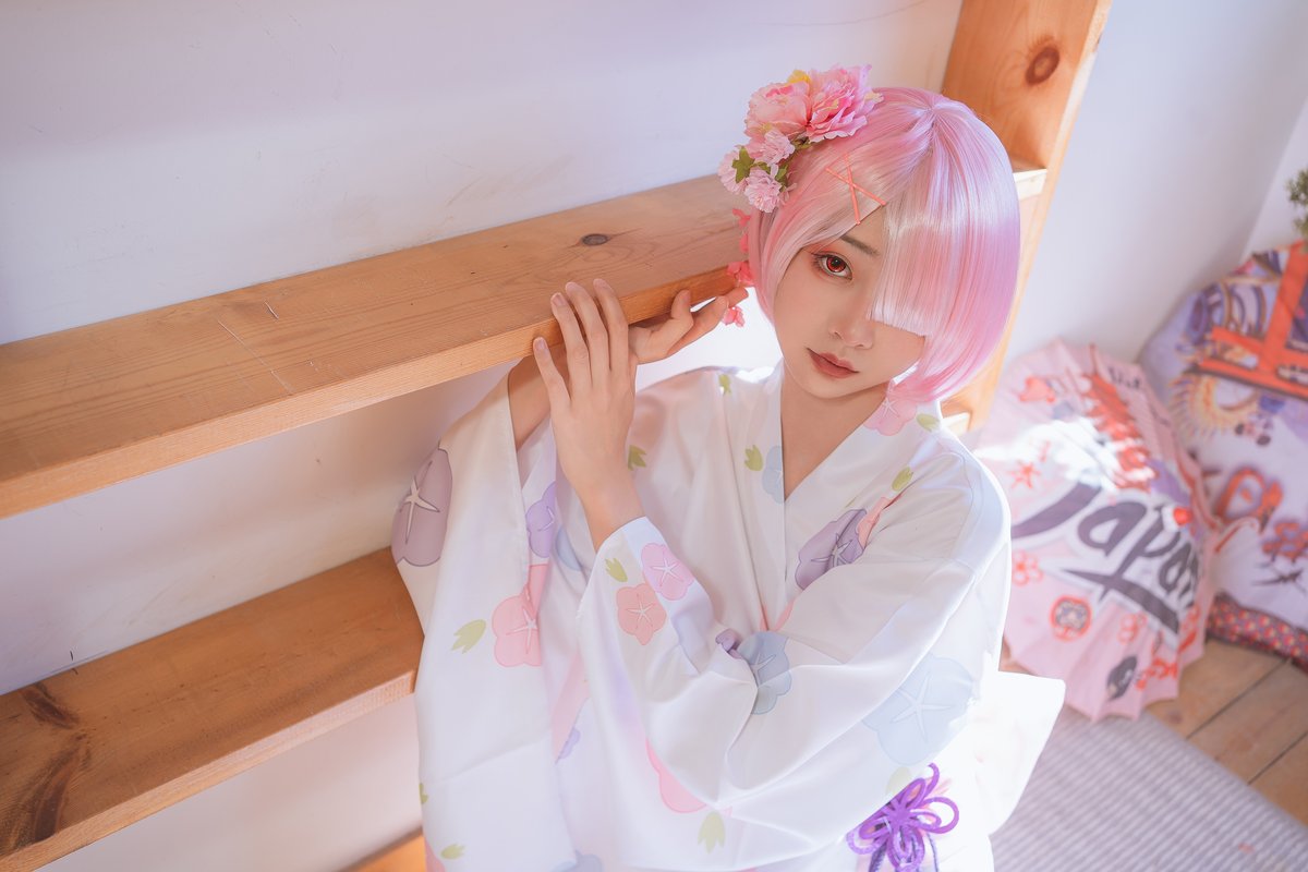 Coser@爆机少女喵小吉 Nekokoyoshi 双子 拉姆蕾姆 Part1 0005 1459702065.jpg