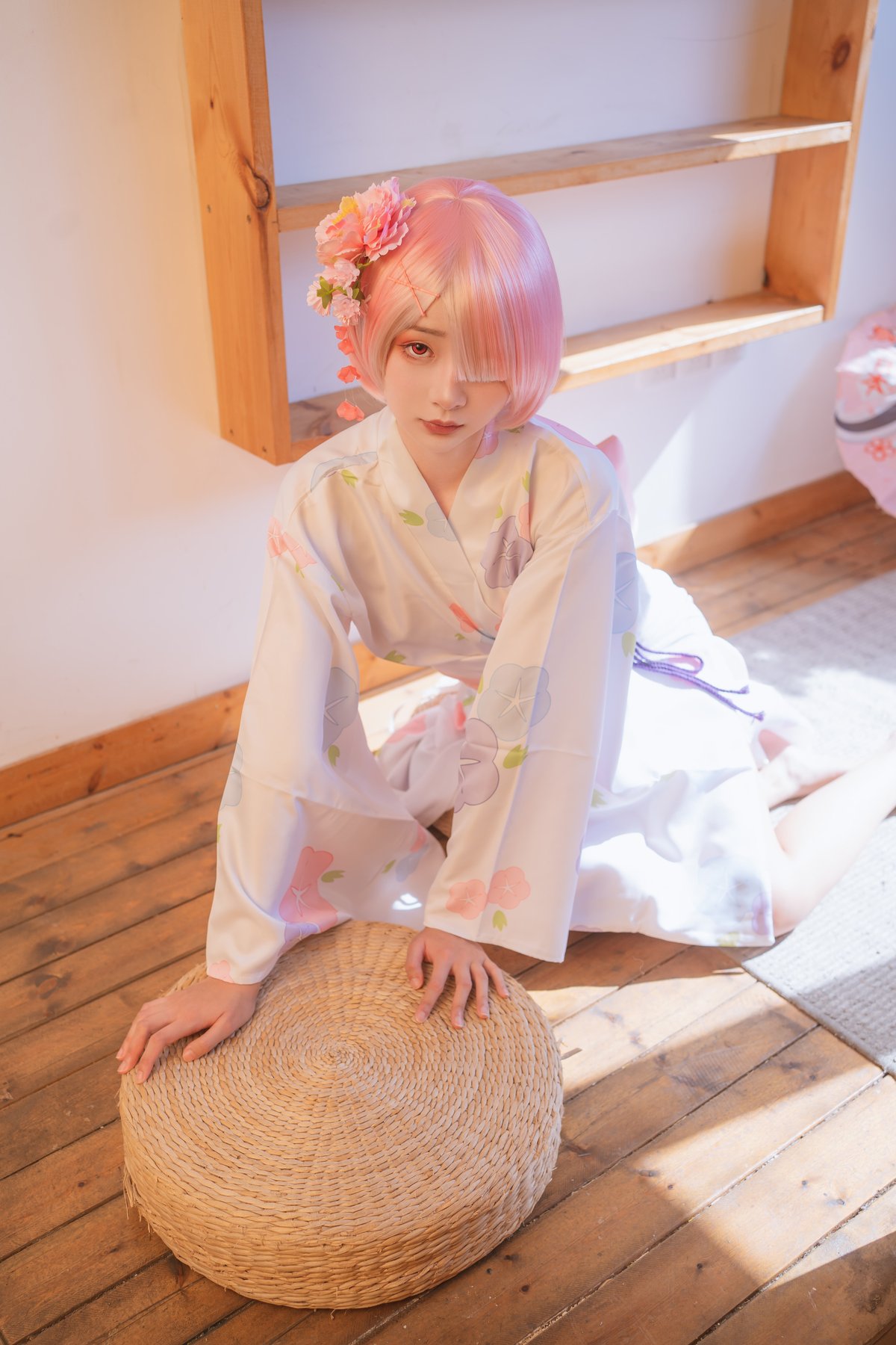 Coser@爆机少女喵小吉 Nekokoyoshi 双子 拉姆蕾姆 Part1 0009 3745637594.jpg