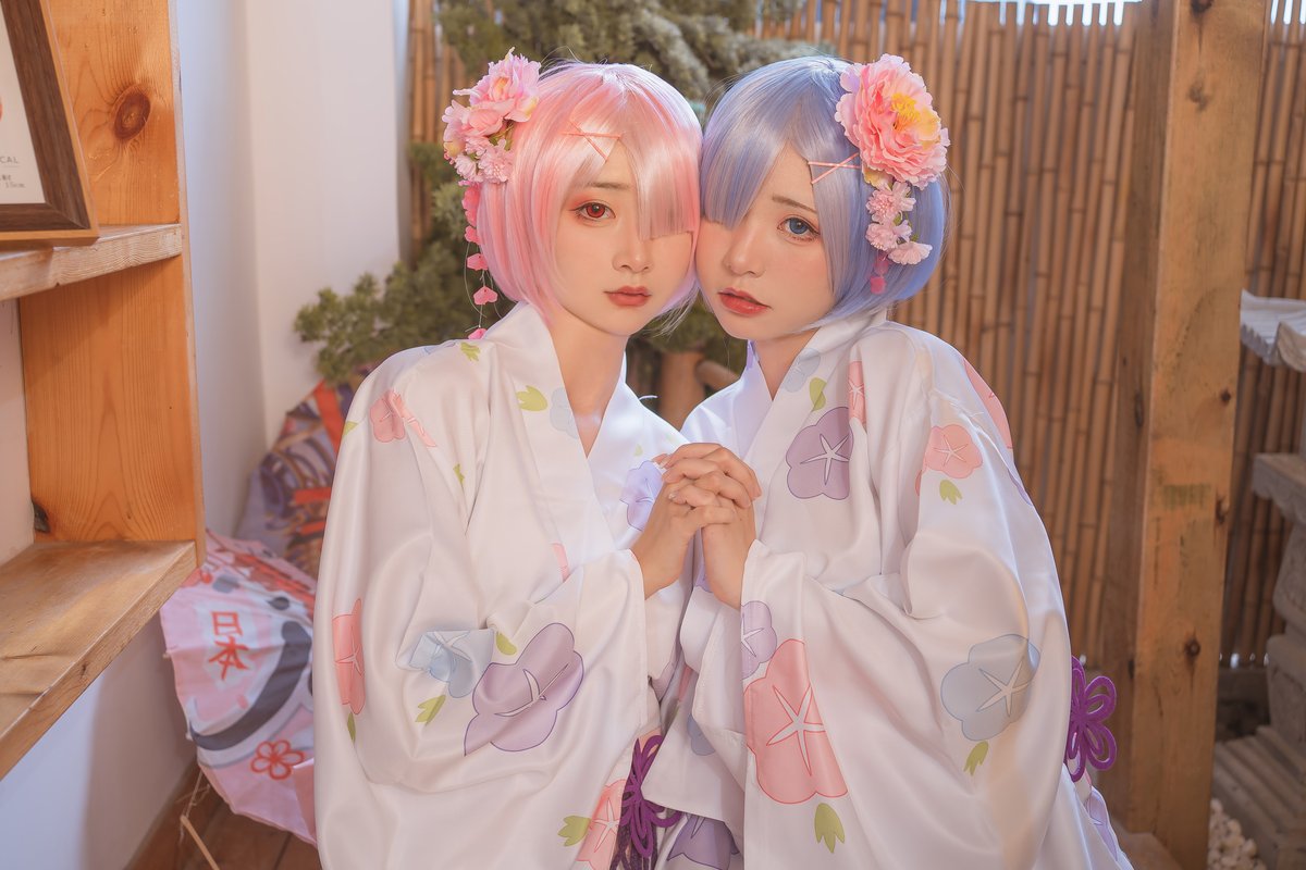 Coser@爆机少女喵小吉 Nekokoyoshi 双子 拉姆蕾姆 Part1 0018 2886769420.jpg