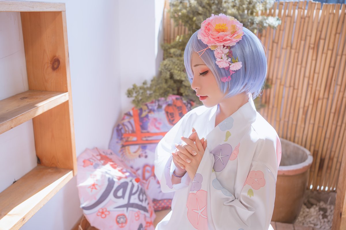 Coser@爆机少女喵小吉 Nekokoyoshi 双子 拉姆蕾姆 Part1 0035 6392544354.jpg