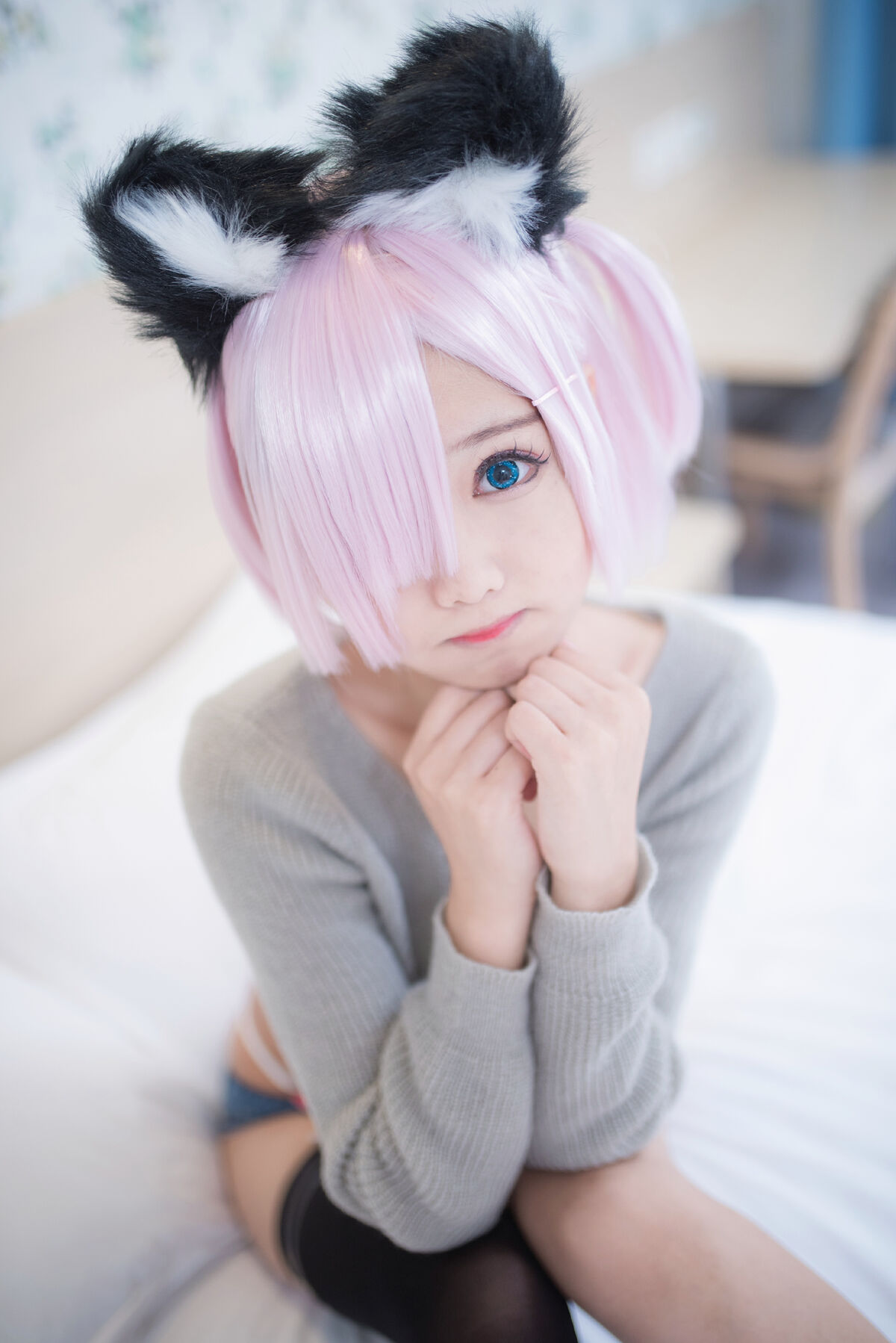 Coser@羽天shine 猫耳超短裤 0026 9191545704.jpg