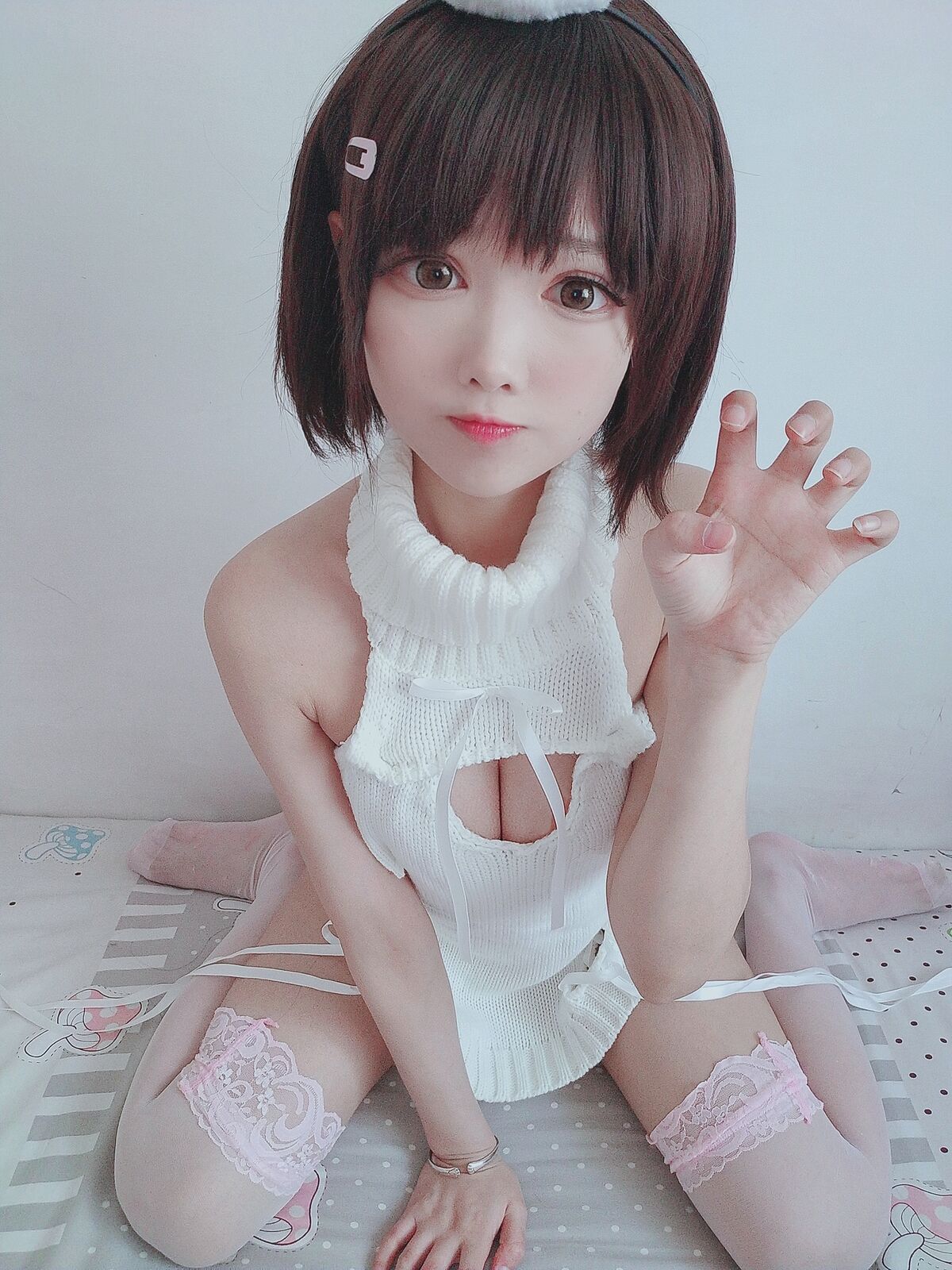 Coser@羽天shine 白丝白色毛衣 Part1 0002 7462048366.jpg