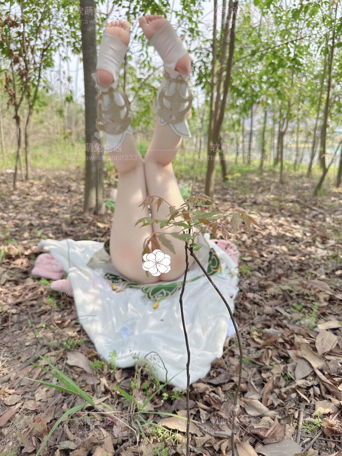 Coser@软萌兔兔酱 COS草神纳西妲 水晶棒玩弄娇嫩菊花小骚穴 水嫩一线天白虎嫩B 0002 0267194578.jpg