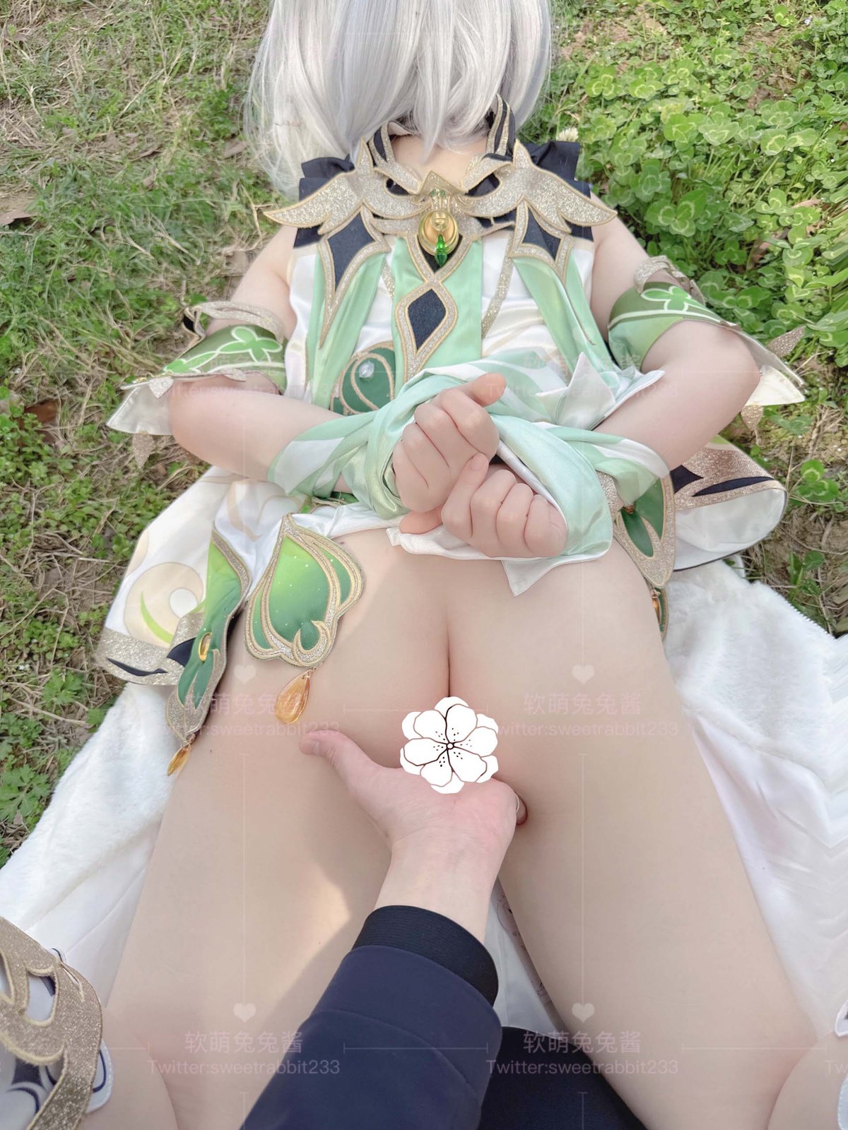 Coser@软萌兔兔酱 COS草神纳西妲 水晶棒玩弄娇嫩菊花小骚穴 水嫩一线天白虎嫩B 0047 0103546490.jpg