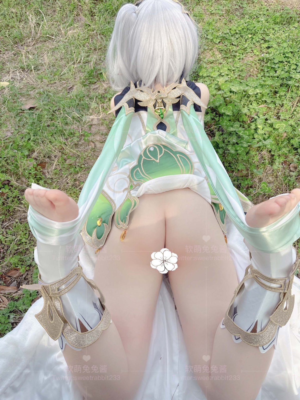 Coser@软萌兔兔酱 COS草神纳西妲 水晶棒玩弄娇嫩菊花小骚穴 水嫩一线天白虎嫩B 0049 8108054352.jpg