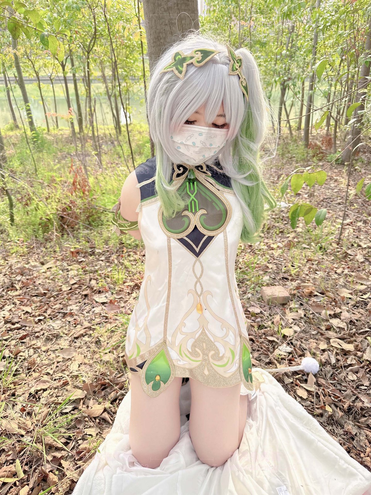 Coser@软萌兔兔酱 COS草神纳西妲 水晶棒玩弄娇嫩菊花小骚穴 水嫩一线天白虎嫩B 0058 4067377736.jpg