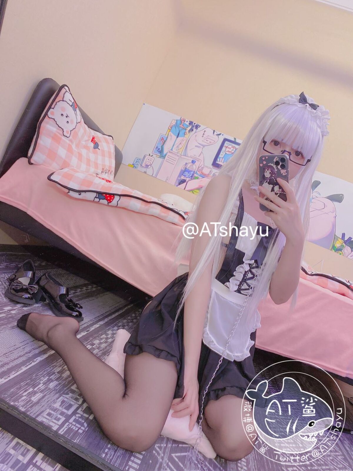 Coser@AT鲨 女仆开档袜 0016 2137683256.jpg