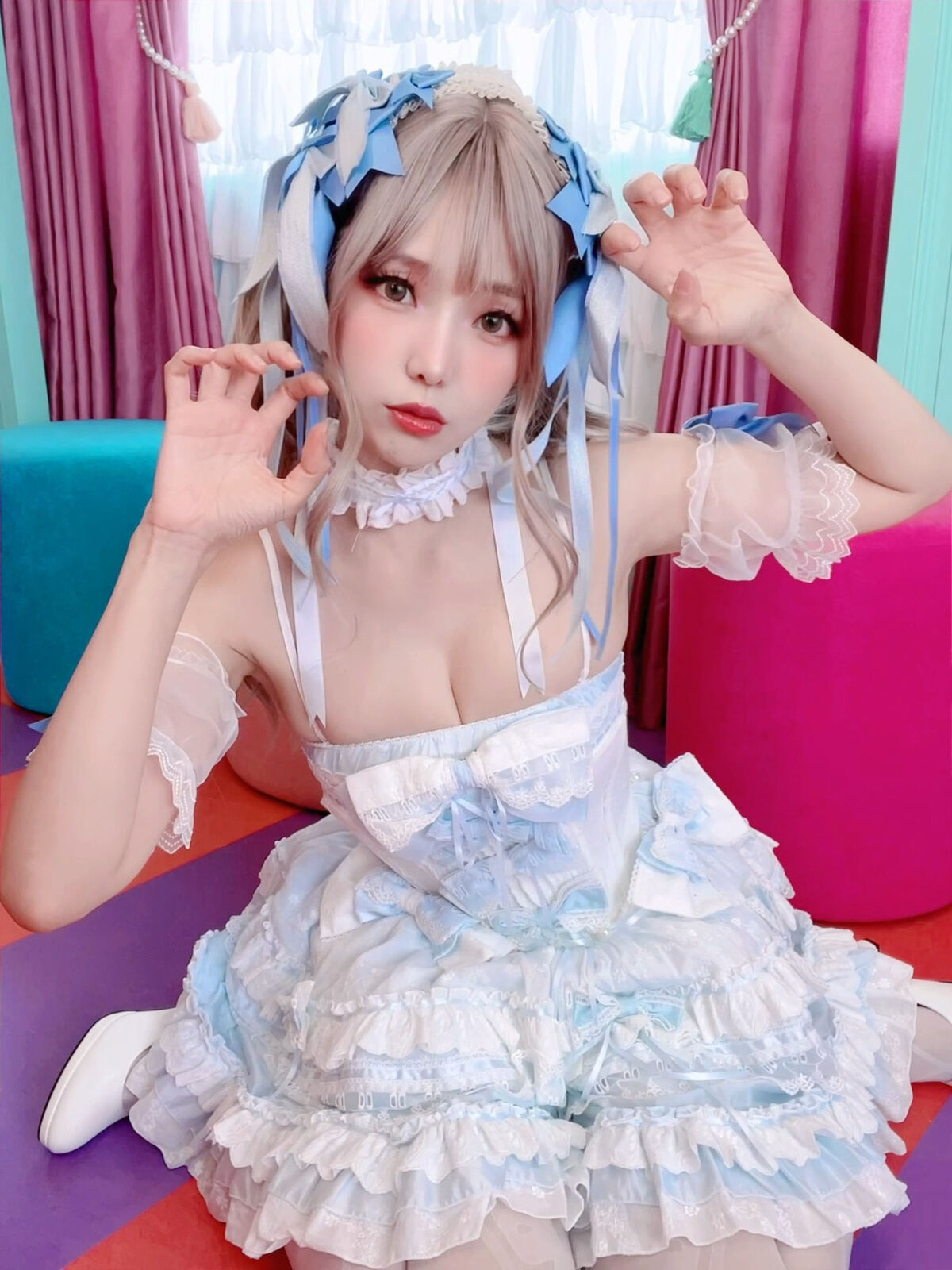 Coser@ElyEE子 Ely_eee 藍絲帶甜點 0020 9115199237.jpg