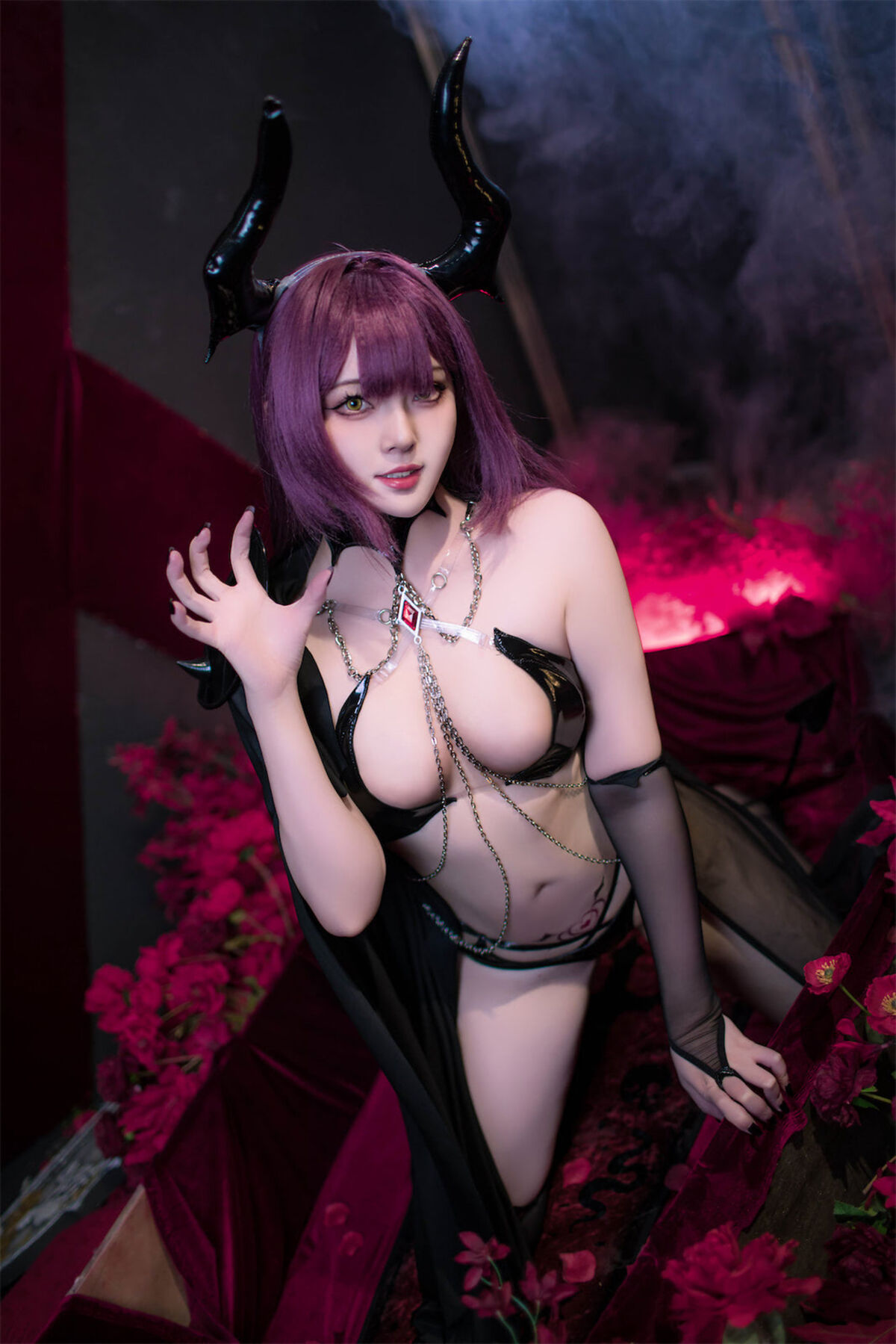 Coser@Natsuko夏夏子 碧蓝航线 德文郡魅魔 0009 4318246131.jpg