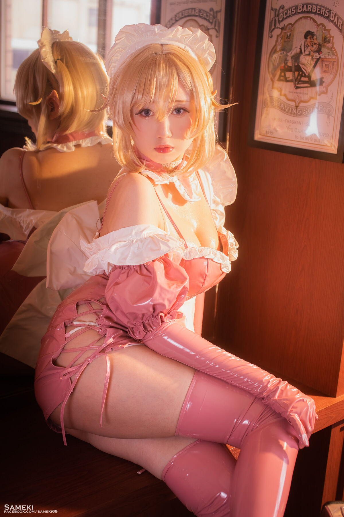 Coser@Sameki 漆皮女仆 0007 4293287892.jpg