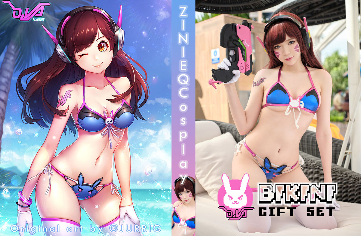 Coser@ZinieQ Overwatch DVA Swimsuit 0011 8718294829.jpg