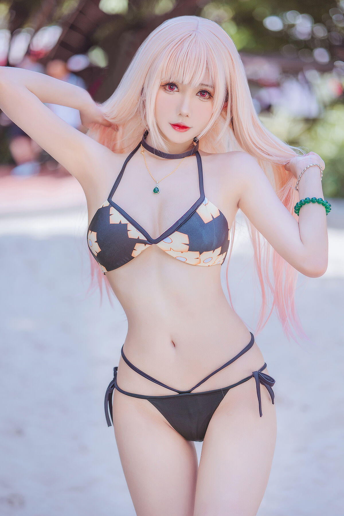 Coser@仙女月 – 喜多川海梦泳装