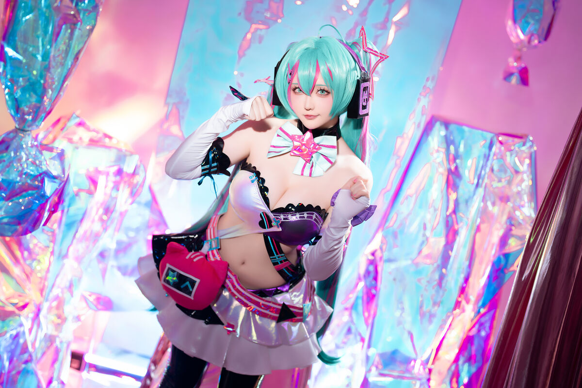 Coser@星之迟迟Hoshilily Miku初音未来 喵斯快跑 0010 1043198038.jpg