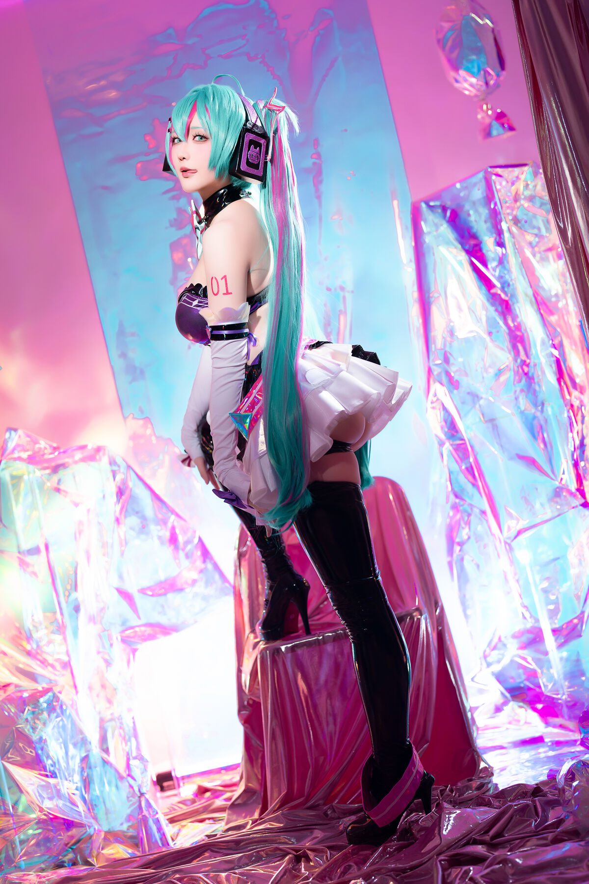 Coser@星之迟迟Hoshilily Miku初音未来 喵斯快跑 0014 7879884314.jpg