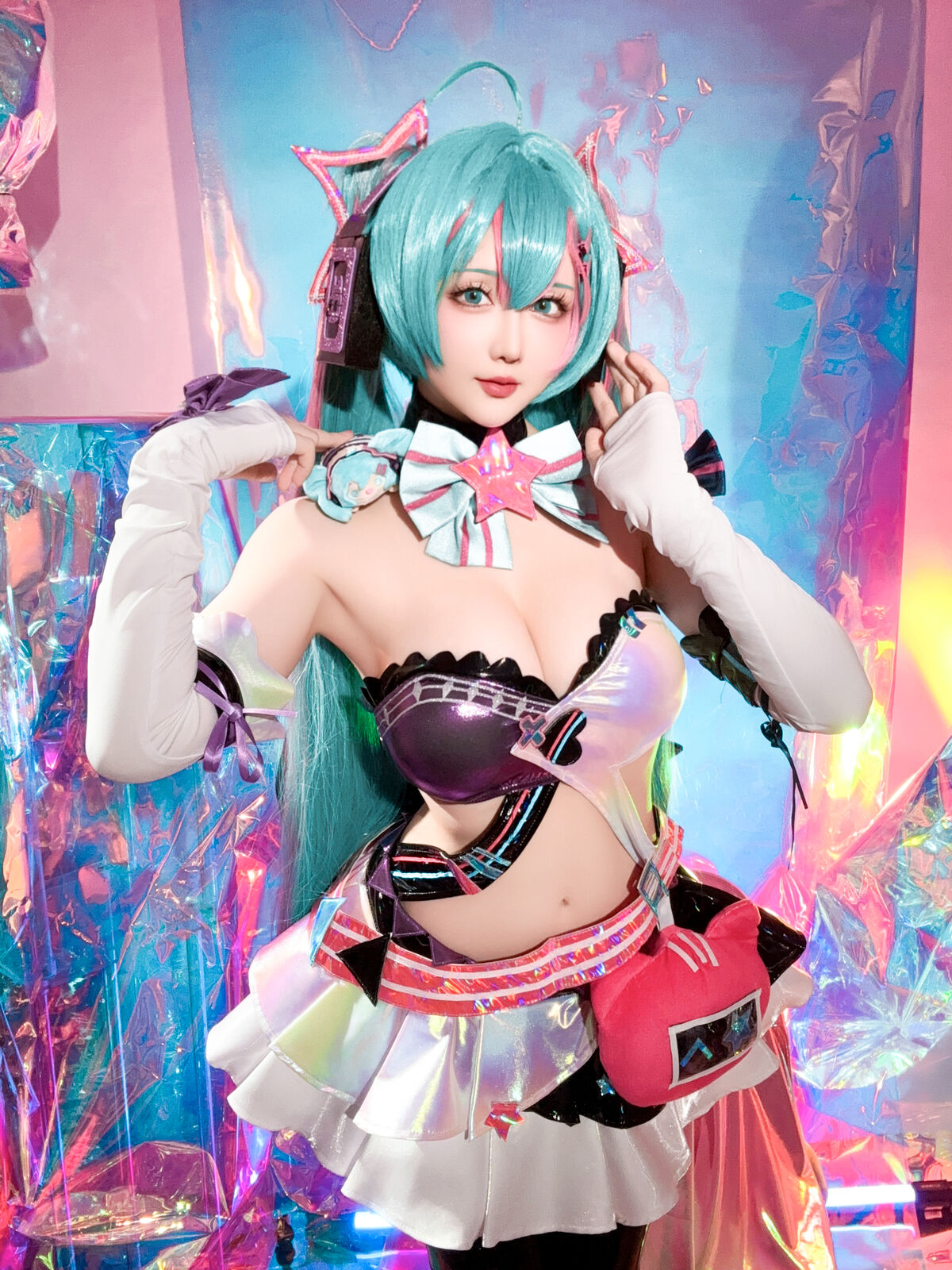 Coser@星之迟迟Hoshilily Miku初音未来 喵斯快跑 0063 9582317915.jpg