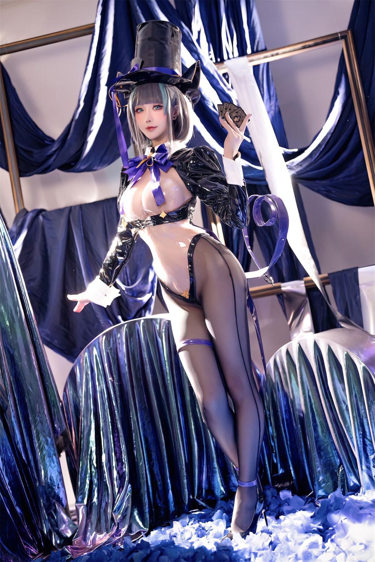 Coser@星之迟迟Hoshilily 碧蓝航线 柴郡·绚烂夜梦 0011 0829319096.jpg