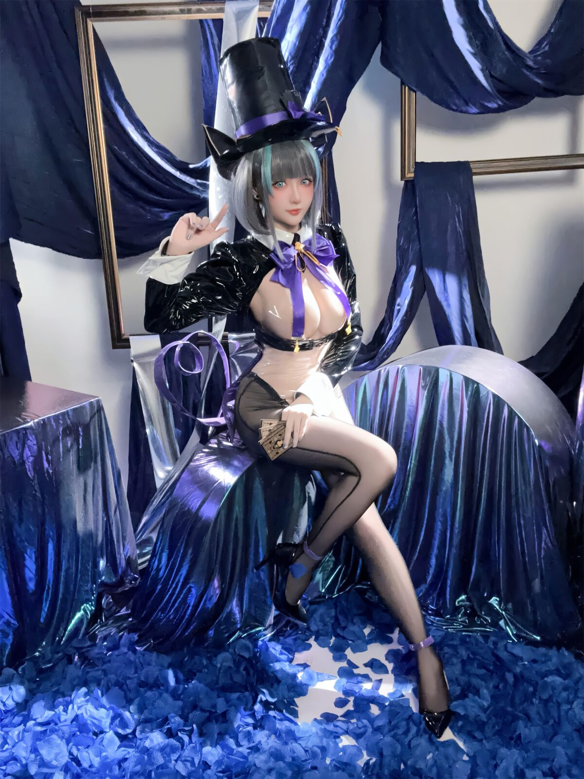 Coser@星之迟迟Hoshilily 碧蓝航线 柴郡·绚烂夜梦 0028 9113012598.jpg