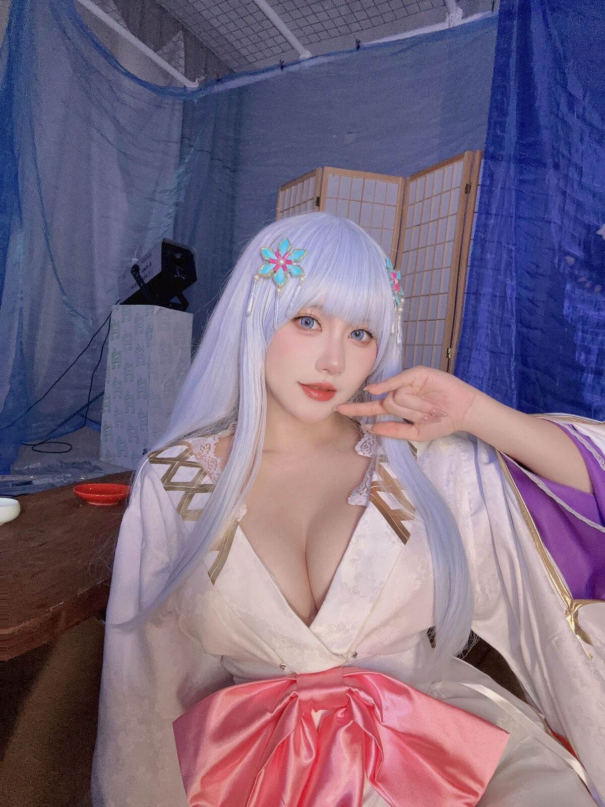 Coser@是一只熊仔吗 白雪姬 美少女万华镜异闻：雪女 0036 9619153634.jpg