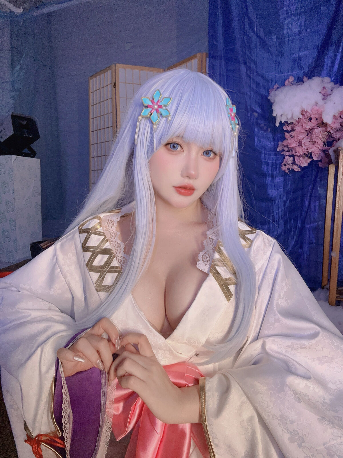 Coser@是一只熊仔吗 白雪姬 美少女万华镜异闻：雪女 0037 5558920656.jpg