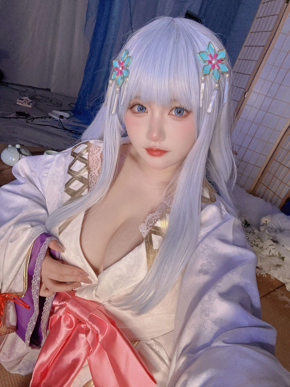 Coser@是一只熊仔吗 白雪姬 美少女万华镜异闻：雪女 0040 4867589006.jpg