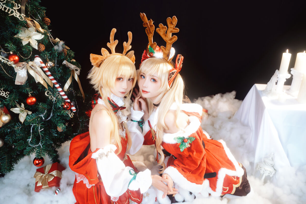 Coser@爆机少女喵小吉 Nekokoyoshi & 金鱼kinngyo 圣诞特辑 0011 8686234990.jpg