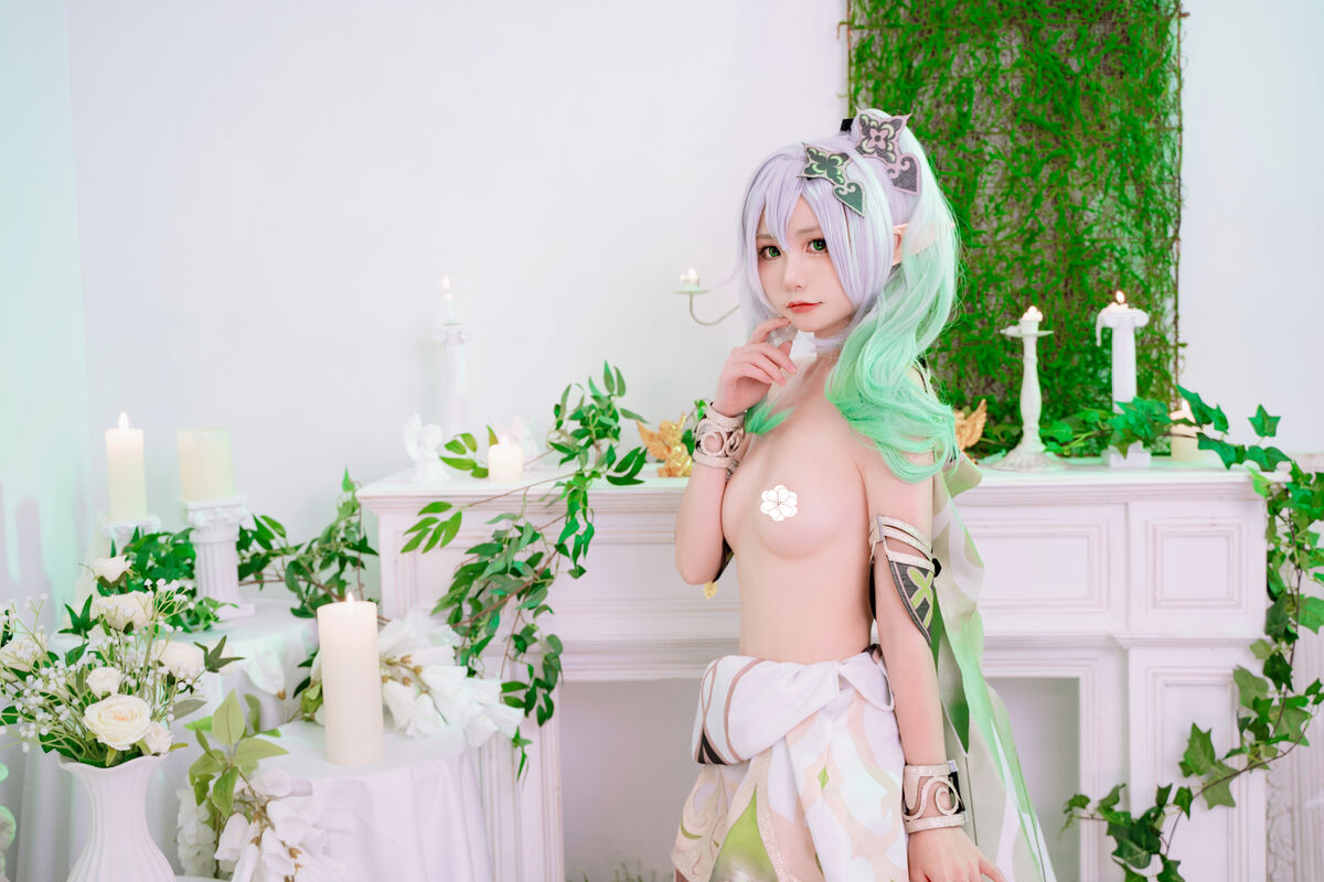 Coser@爆机少女喵小吉 Nekokoyoshi Genshin Impact Nahida 0026 8275817334.jpg