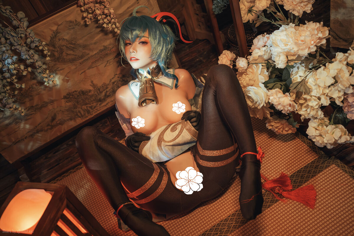 Coser@爆机少女喵小吉 Nekokoyoshi 原神 甘雨 0015 1818500737.jpg