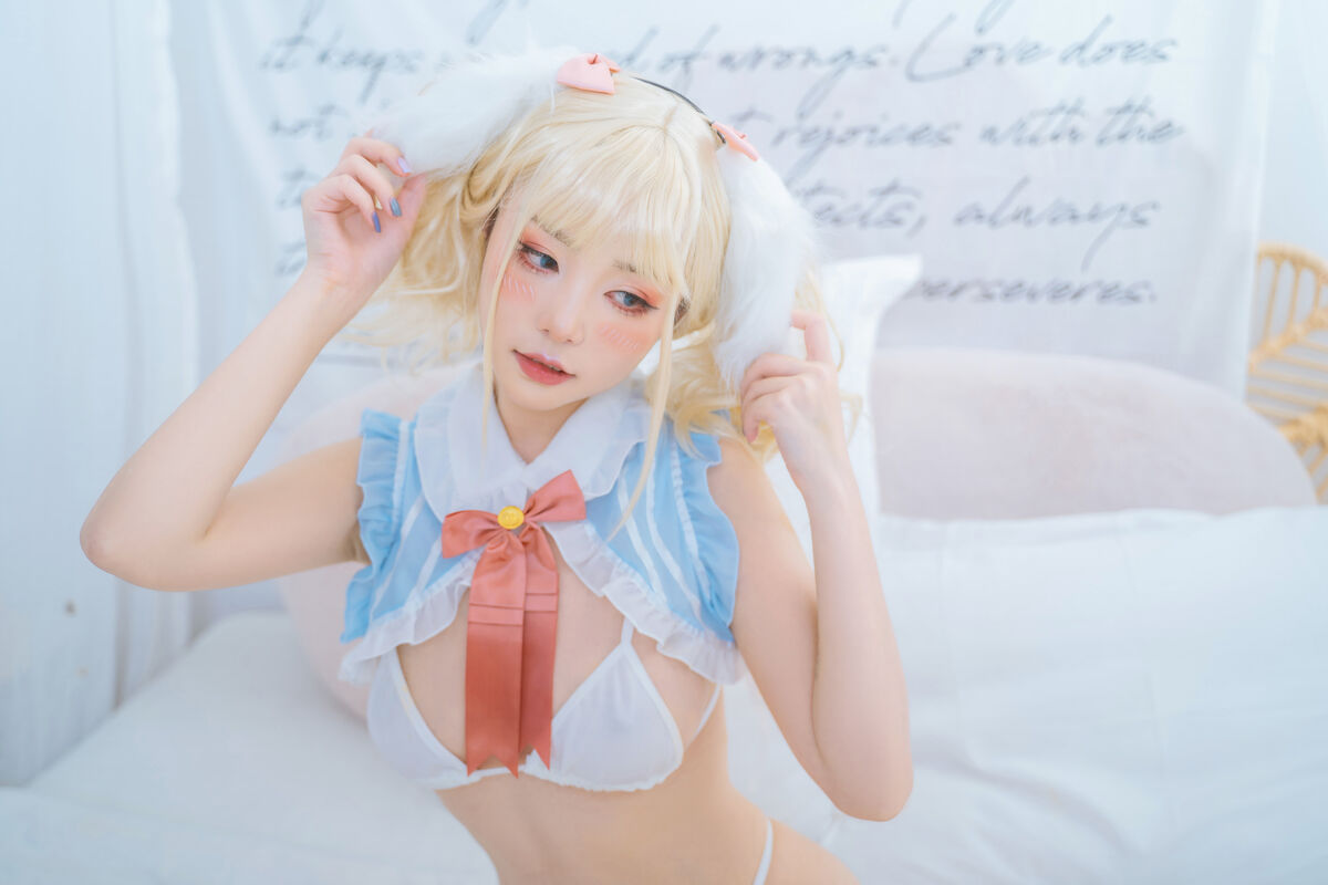 Coser@爆机少女喵小吉 Nekokoyoshi 週末に一人で 0018 0561790251.jpg