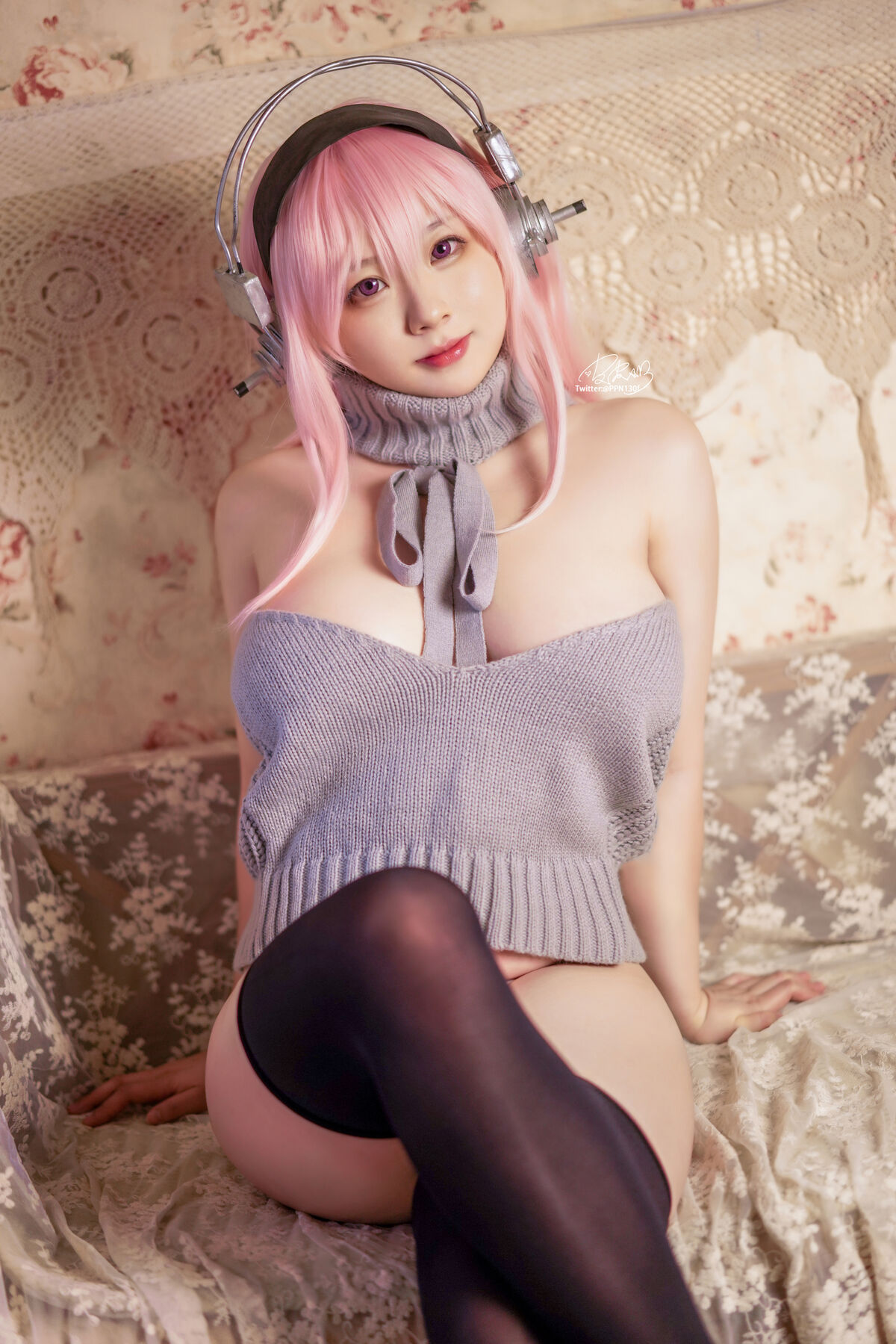 Coser@皮皮奶可可爱了啦 超级索尼子 露背毛衣 0024 8870950234.jpg