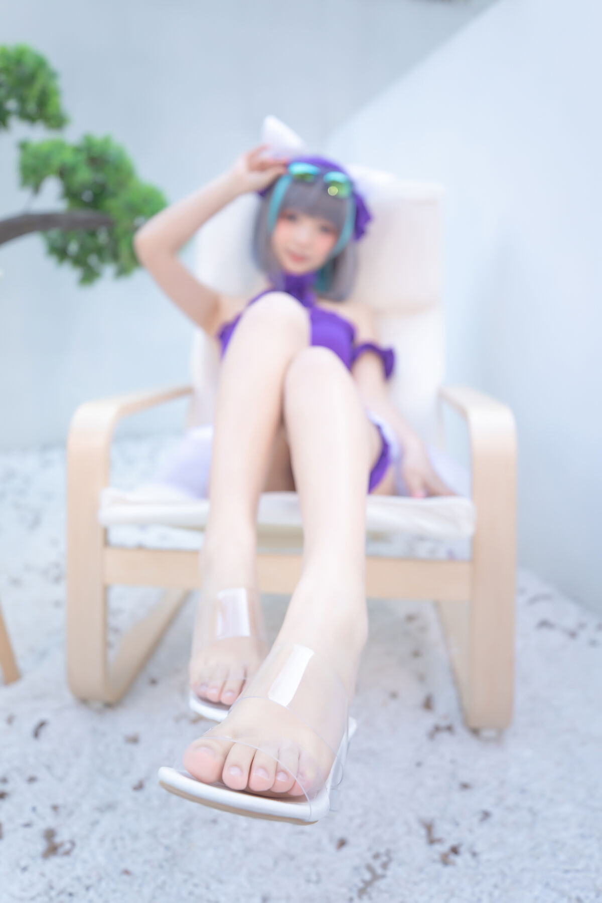 Coser@神楽坂真冬 Vol 085 绝对企画 柴郡cos 纯色庭院 Part1 0015 3698082987.jpg