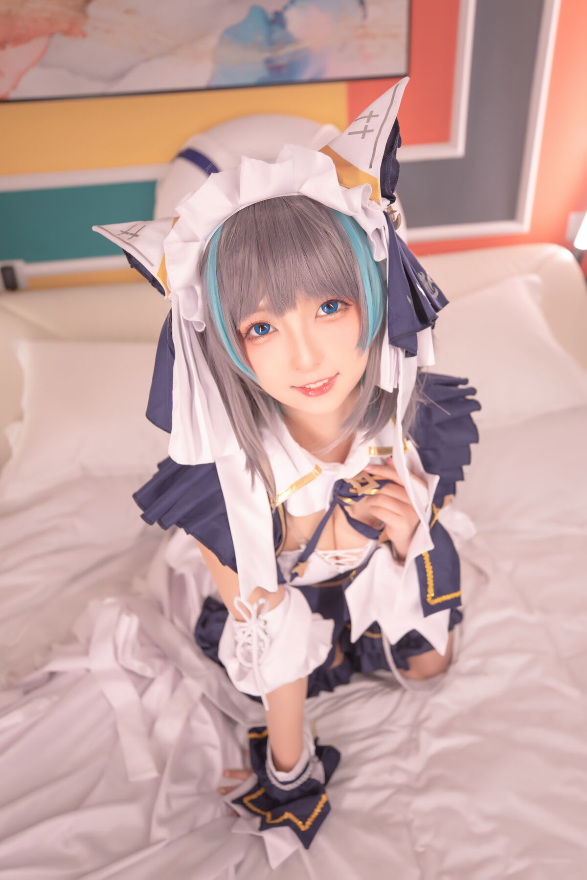 Coser@神楽坂真冬 Vol 085 绝对企画 柴郡cos 纯色庭院 Part3 0008 0322668324.jpg